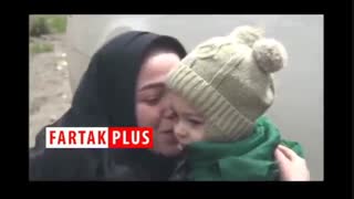 ملاقات پرستار گلوگاهی بعد از ۵۰ روز با فرزندش