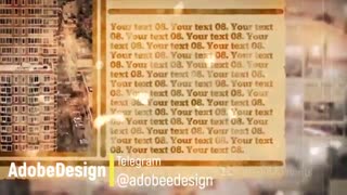 پروژه افترافکت - اسلایدشو به سبک روزنامه ای ⭐️