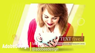 پروژه اسلایدشو حرفه ای افترافکت - رنگارنگ ⭐️