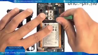 آموزش تعویض باتری موبایل ال جی