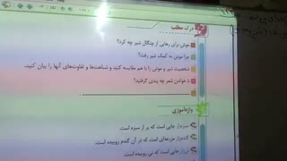 مدارس جوانه های مشهد خانم سوداگر تدریس فارسی صفحه 114 پایه چهارم