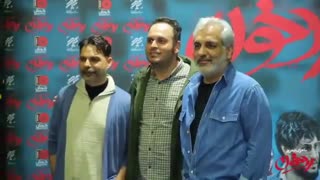 حضور مهران مدیری، جواد عزتی و  پیمان معادی در اکران مردمی فیلم ماجرای نیمروز2: رد خون