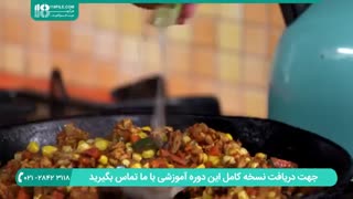 طرز تهیه نان تاکو و تاکو سبزیجات