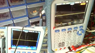 اسیلوسکوپ دیجیتال پرتابل 100MHz دو کاره HANTEK-DSO1102B