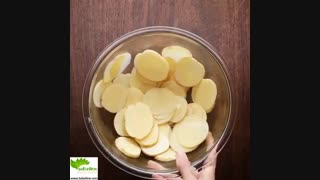 نحوه تهیه چیپس سرکه نمکی - سبزی لاین
