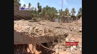 خسارت سنگین سیل در شهداد