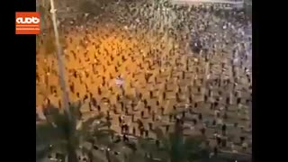 اولین تظاهرات در شرایط جدید پس از اپیدمی کرونا!