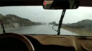 تصادف در هوای بارانی