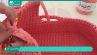 بافت سبد نوزاد | آموزش تریکو بافی