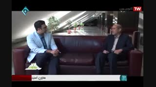 مصاحبه تلویزیونی دکتر شهریاری - خانه ملت - دلیل تاخیرهای پروازی - شبکه یک - 27 خرداد 96
