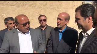 بازدید مهندس عشایری معاون وزیر راه و شهرسازی و مدیر عامل شرکت عمران و بهسازی شهری ایران از شهرهای دشتی و تنگستان - آذر 97