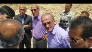 سفر مهندس حسن نیا معاون وزیر راه و شهرسازی و رییس سازمان راهداری و حمل و نقل جاده ای کشور به دشتی و تنگستان -