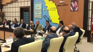 سخنان دکتر شهریاری در جلسات استانداری بوشهر با حضور دکتر دژپسند وزیر اقتصاد - آذر 98