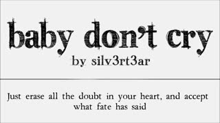 کاور انگلیسی اهنگ baby dont cryاز exo