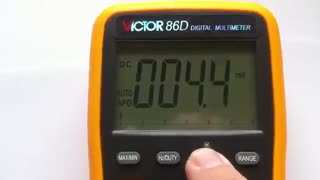 مولتی متر اتورنج VICTOR VC86D با قابلیت اتصال به رایانه
