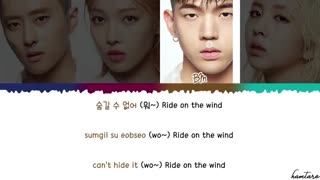[لیریک] آهنگ 'Ride on the wind' از KARD (카드)