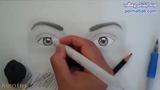 آموزش طراحی چشم  - 15103