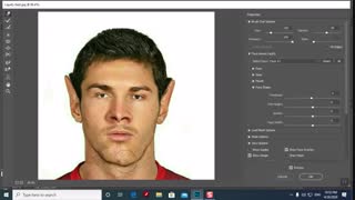 آموزش فیلتر liquefy در فتوشاپ