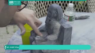 هنر سنگ تراشی-ساخت مجسمه  فرعوع به صورت کامل