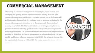 Management Qualifications