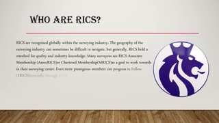 What does rics stands for?
