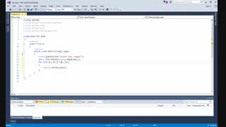 آموزش #C-آموزش کار با ساختارهای تکرار حلقه Loops در C#
