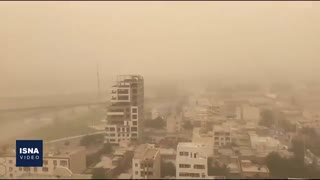 گرد و خاک در خوزستان