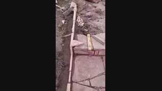 نصب سنگ مالون جوینده به صورت نامنظم  باسنگ ورقه ای 09124026545