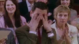 مستر بین در مراسم عقد