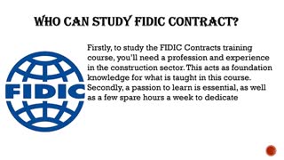 Fidic contract courses live online