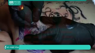 آموزش تاتو روی بدنه | خالکوبی لهستانی