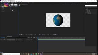 ساخت کره زمین در افترافکت