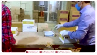 تحویل سفارش در کمترین زمان از سایت مهرآذین