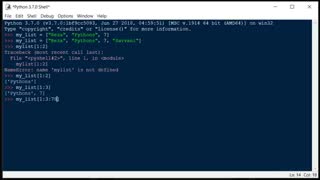 آموزش رایگان پایتون قسمت 33 | slice کردن لیست در پایتون