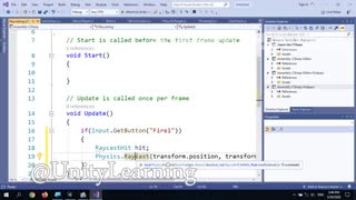 آموزش و توضیحات کامل Raycast در یونیتی