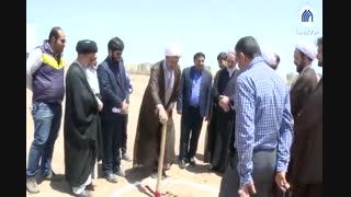 بازدید مدیر حوزه های علمیه از پروژه مجتمع آموزشی شهید سلیمانی