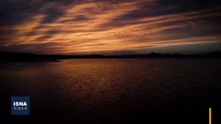 حال خوب این روزهای دریاچه حوض سلطان قم