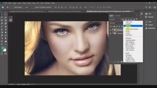 آموزش فتوشاپ  نقش و نگار روی صورت-Mixkade.ir