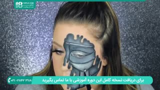 آرایش کامل صورت برای تولد- گریم ربات