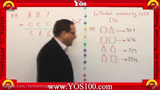 هوش یوس: اشکال و اعداد - دانشگاه استانبول