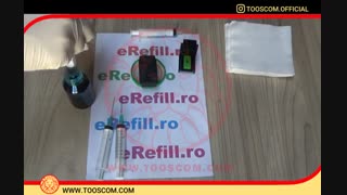 نحوه شارژ کارتریج جوهر افشان رنگی canon | توسکام نمایندگی canon کانن در تهران و مشهد