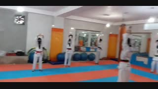 اولین تمرین نرمش تکواندو بعد تعطیلات کرونای (وبلاگ تکواندو استاد جلیل قلندری )