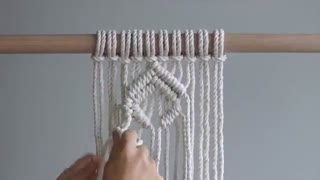 مکرومه بافی-قلاب بافی