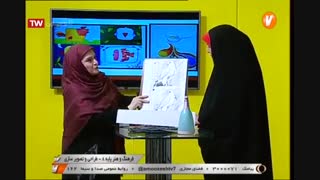 فرهنگ و هنر - پایه هشتم - طراحی و تصویر سازی آموزشگاه ایران من