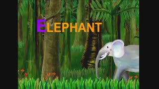 Learn the ABCs: "E" is for Elephant