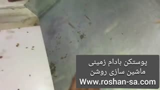 خط تولید کره بادام زمینی-دستگاه پوست کن بادام زمینی-ماشین سازی روشن-09123389187