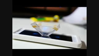 آموزش کامل ساخت هولوگرام سه بعدی با گوشی!