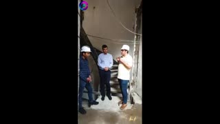 بازدید پروژه ویلایی اسکلت فولادی لواسان
