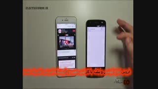مقایسه  سرعت MotoZ2Force vs iPhone7Plus and iOS11Speed
