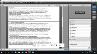 eleventh session,audiovisual translation